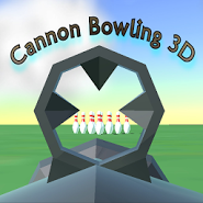 Cannon Bowling 3D: Aim & Shoot