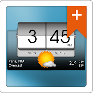 3D Flip Clock & Weather Pro