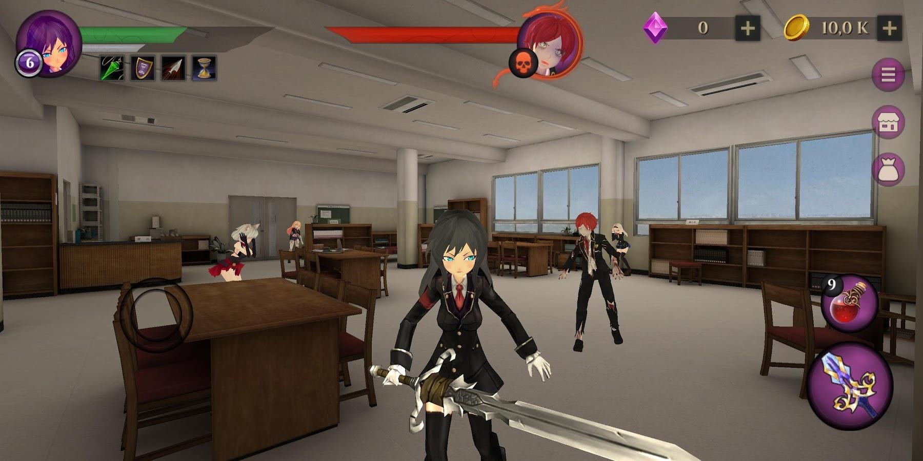 1-Anime High School Zombie Simulator
