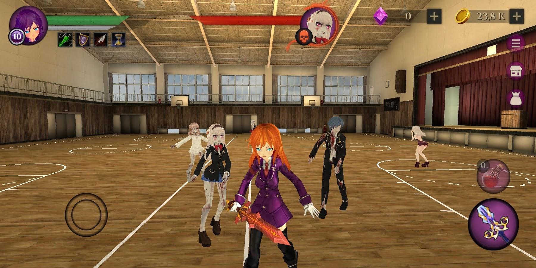 6-Anime High School Zombie Simulator