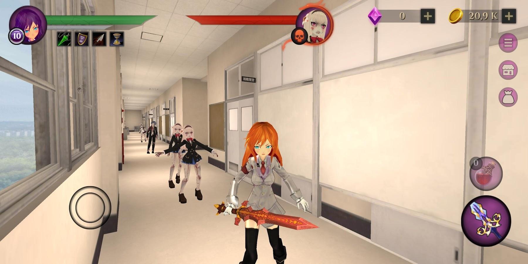 9-Anime High School Zombie Simulator