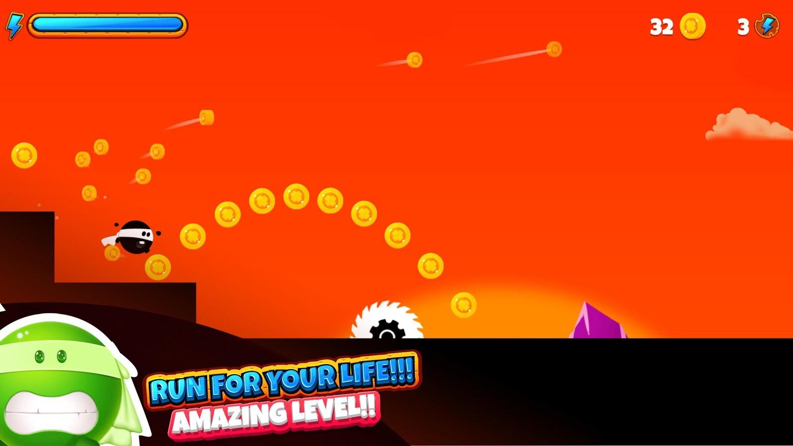 2-Boru, The running Ninja