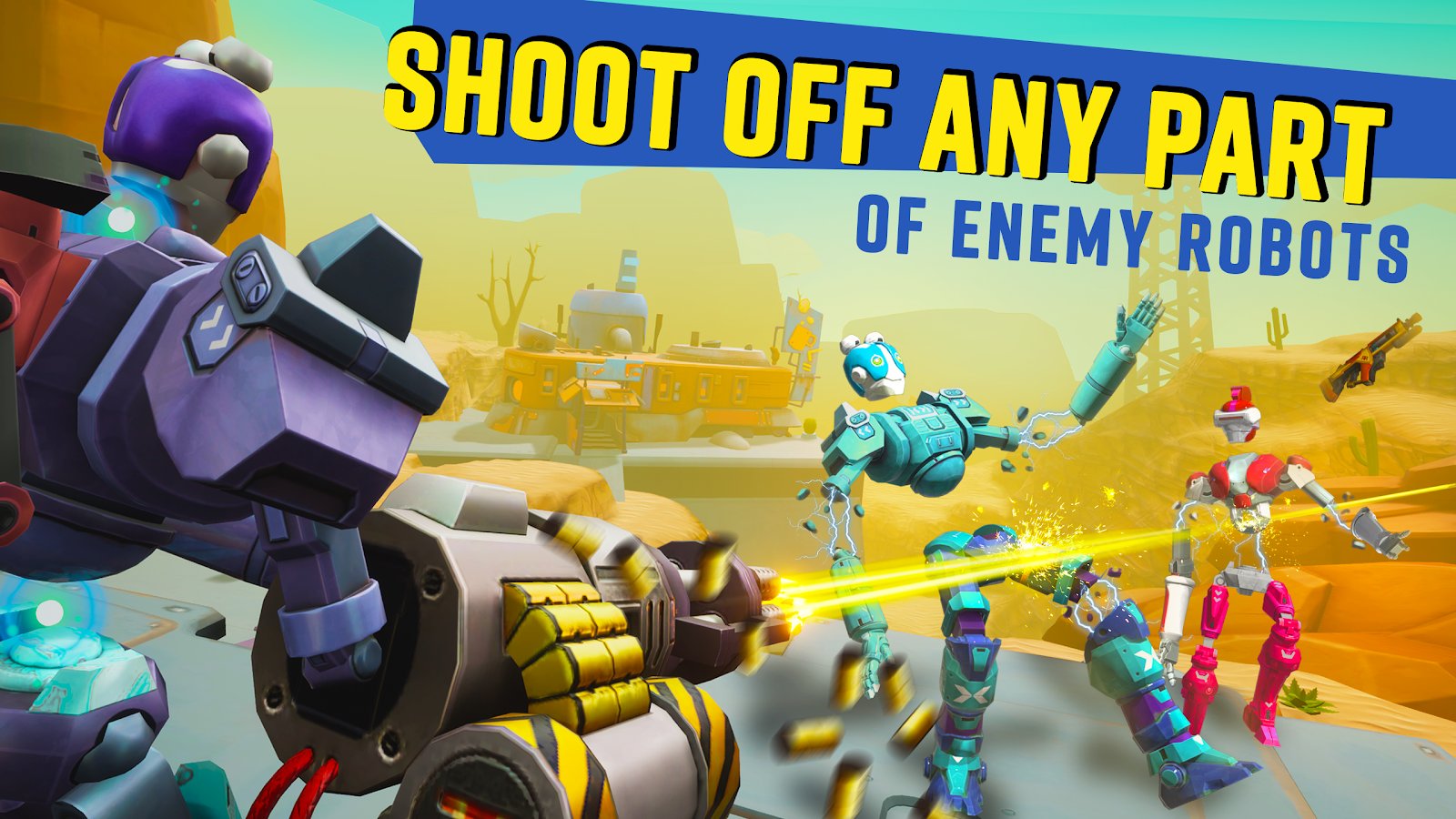 3-Bots Blast - Blast your enemies in PvP shooter!