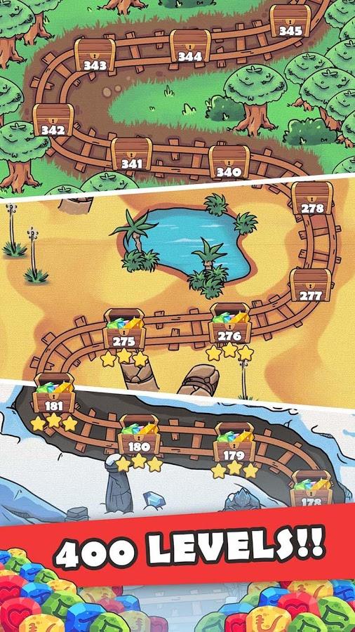 4-Bubble Shooter Treasure Pop