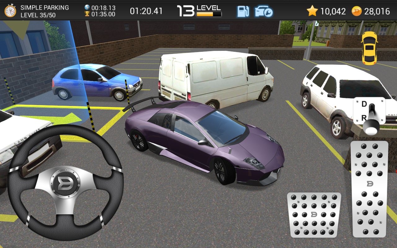 10-Car Parking Game 3D