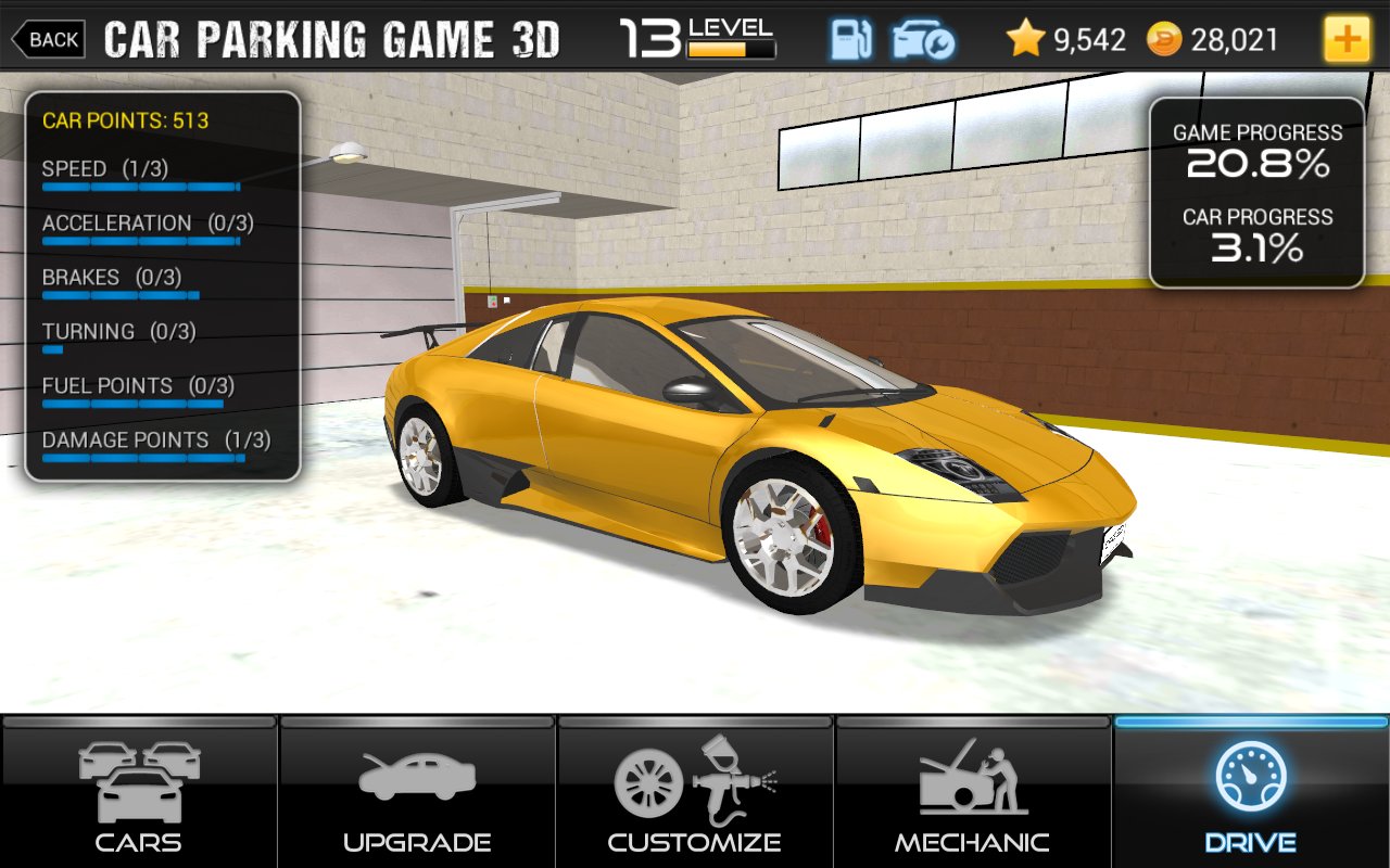 8-Car Parking Game 3D