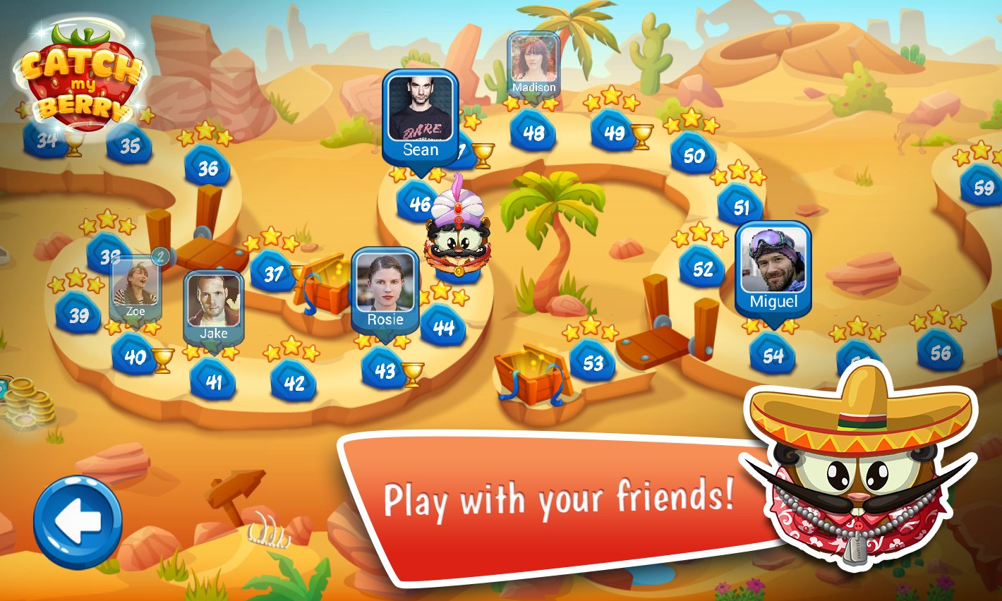 5-Catch My Berry: Physics Puzzle