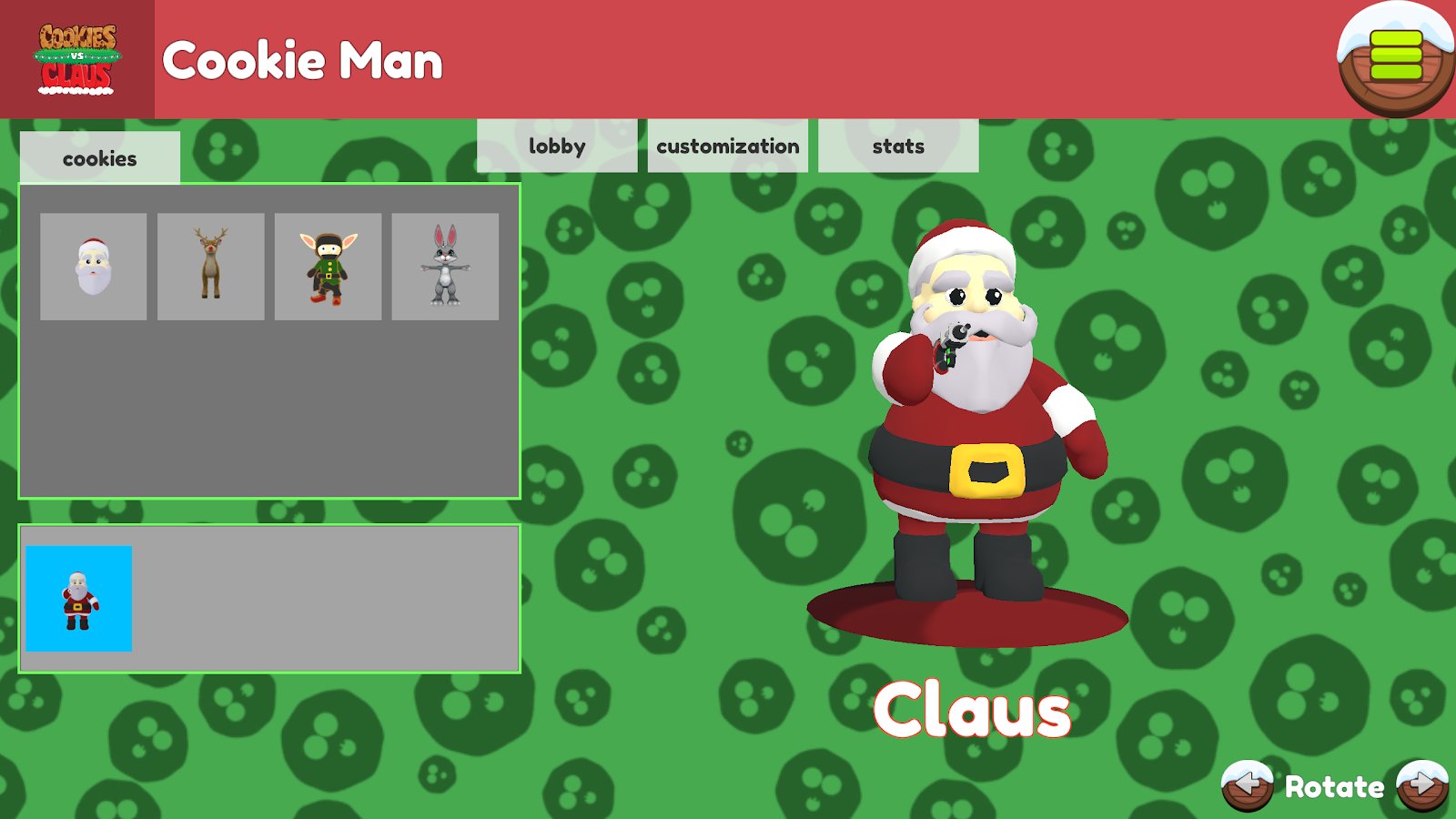 5-Cookies vs. Claus