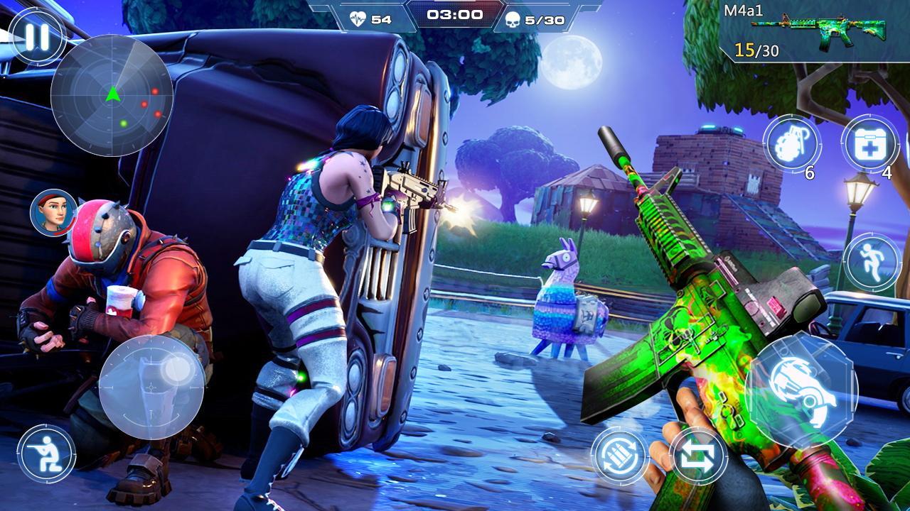 2-Cover Hunter - 3v3 Team Battle