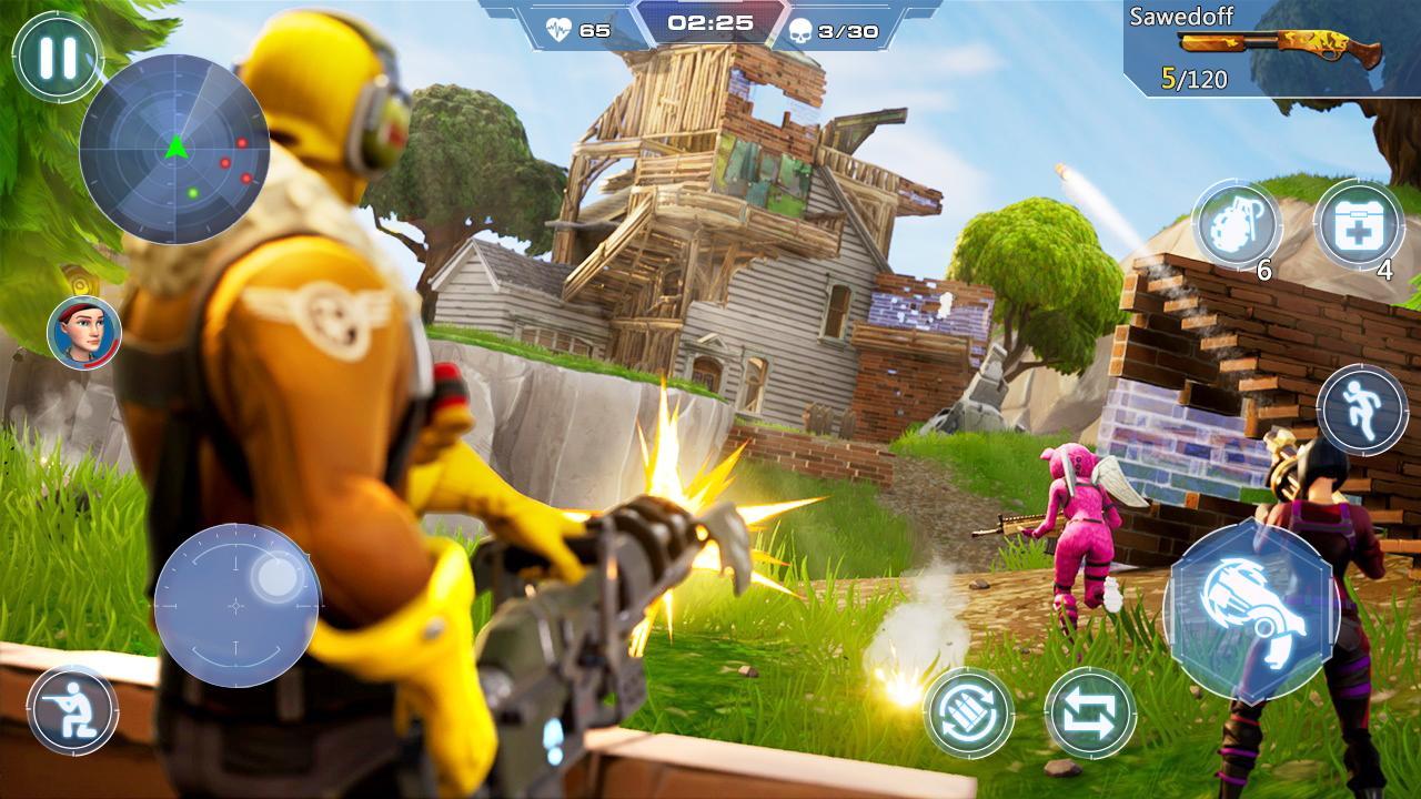 6-Cover Hunter - 3v3 Team Battle