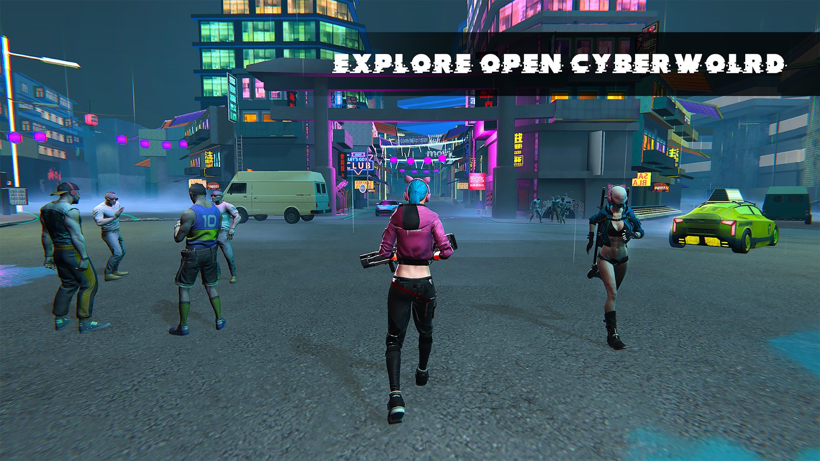 2-Cyberworld Online: Open World RPG
