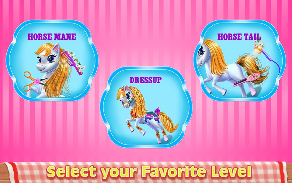 2-Fairy Pony Horse Mane Braiding Salon