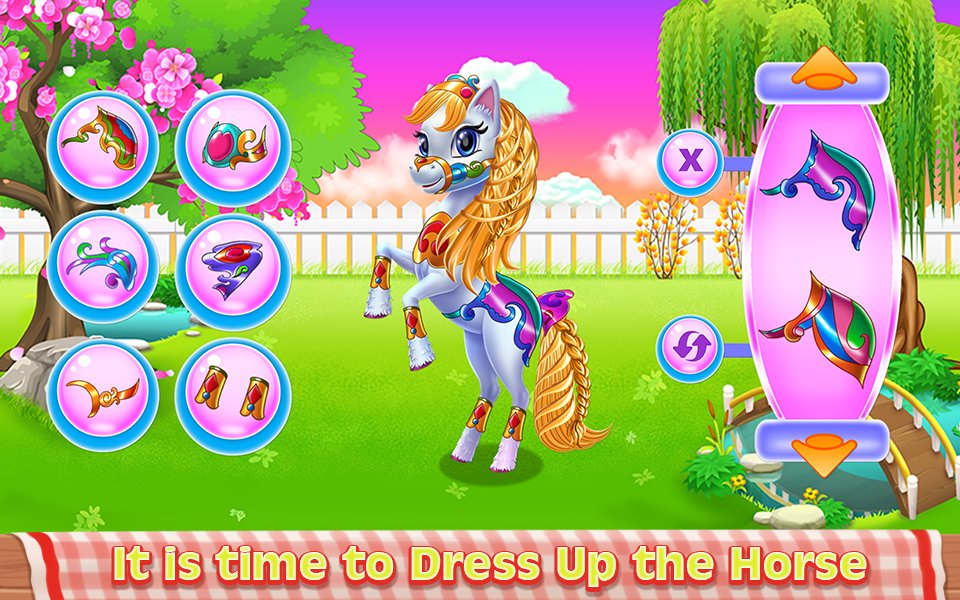 8-Fairy Pony Horse Mane Braiding Salon