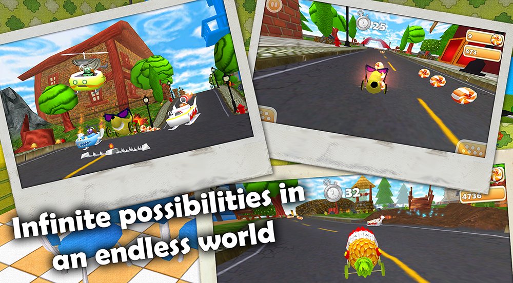 1-Fast Food : Fruit Rush