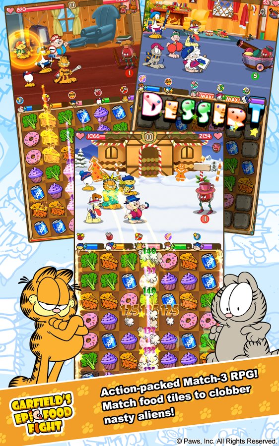 2-Garfield&ID:039;s Epic Food Fight