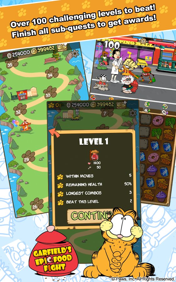 5-Garfield&ID:039;s Epic Food Fight