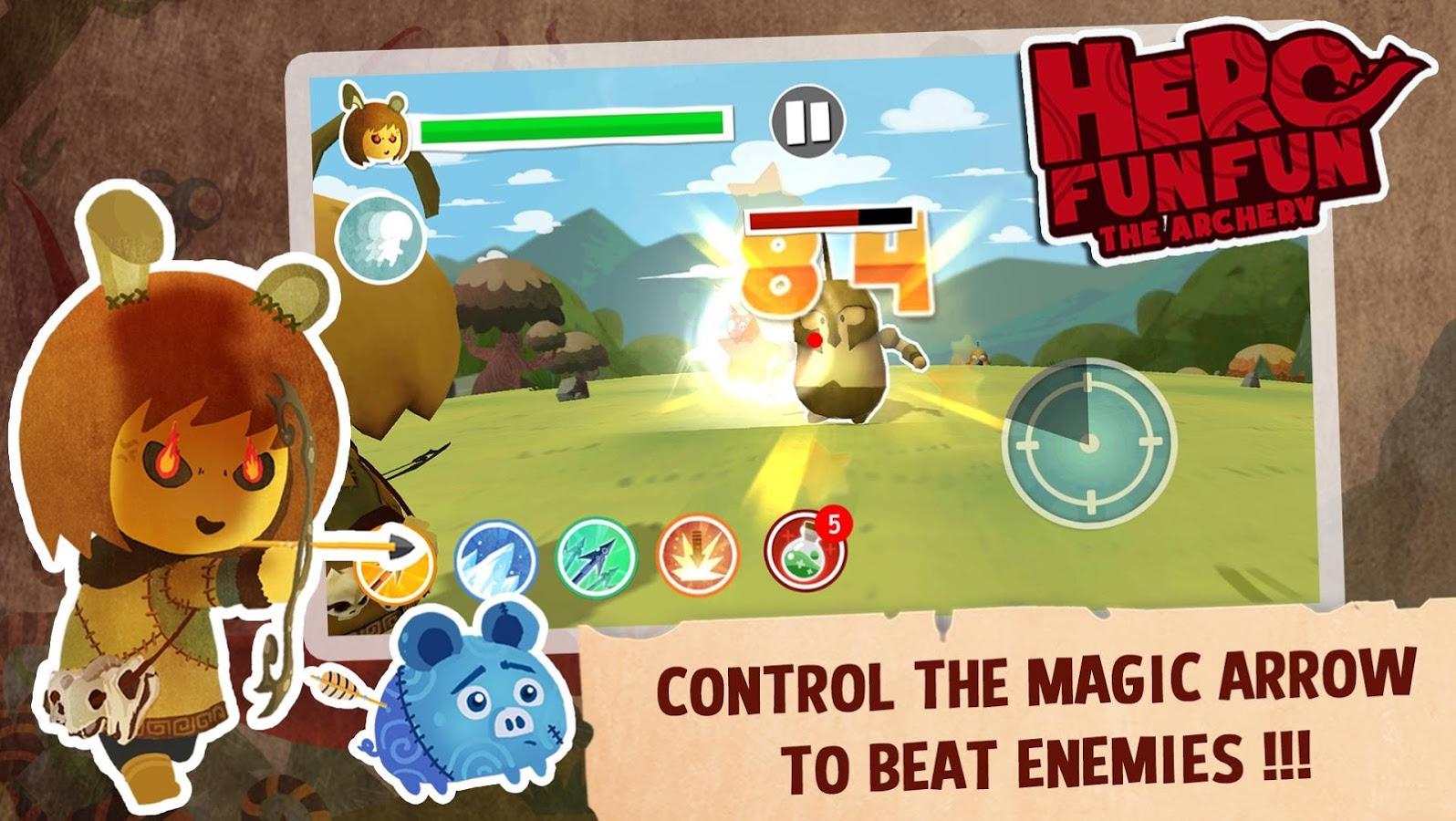 5-Hero Fun Fun : The Archery