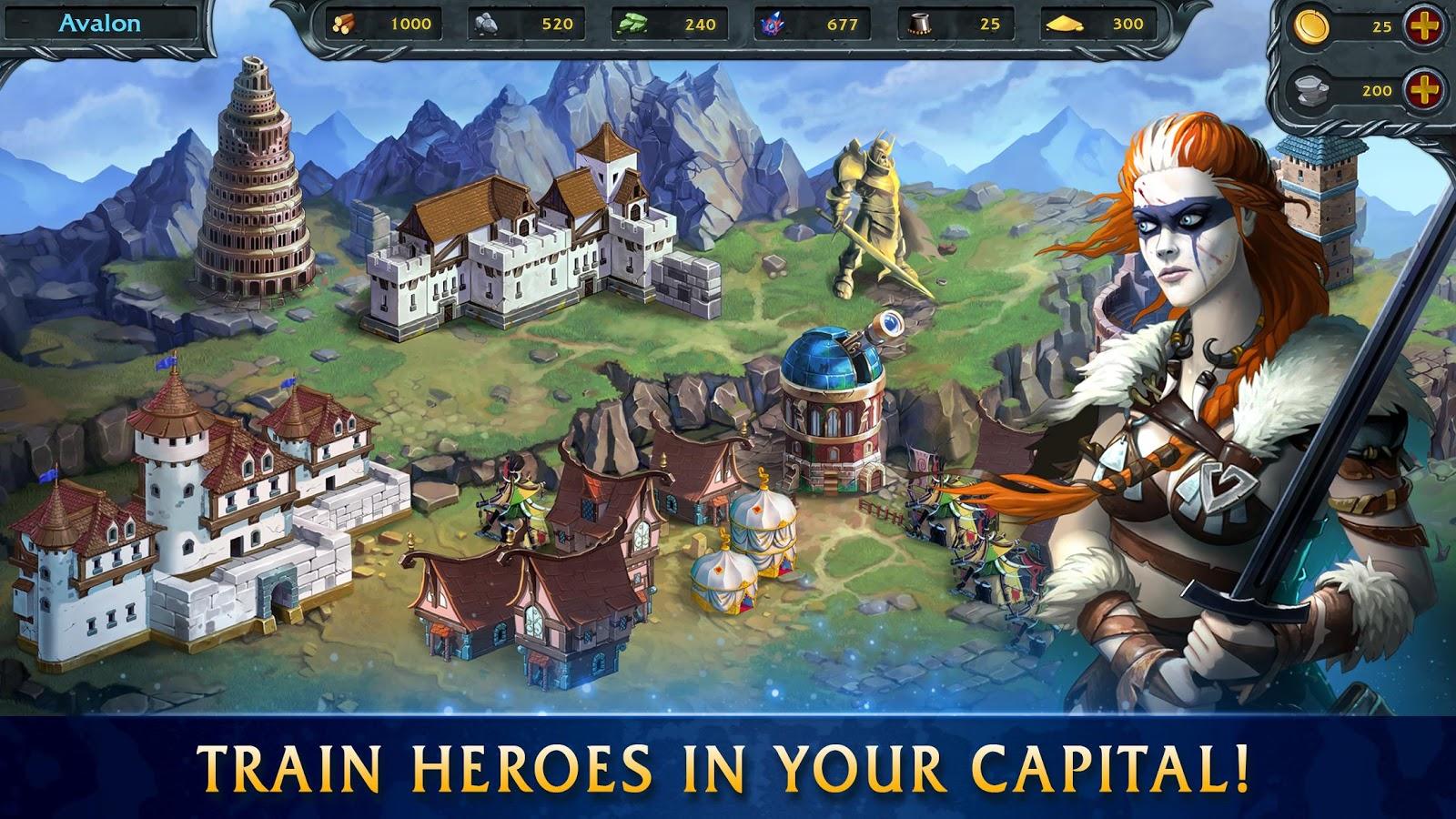 2-Heroes of War Magic. Turn-based strategy