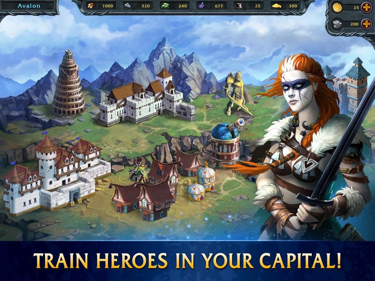 6-Heroes of War Magic. Turn-based strategy