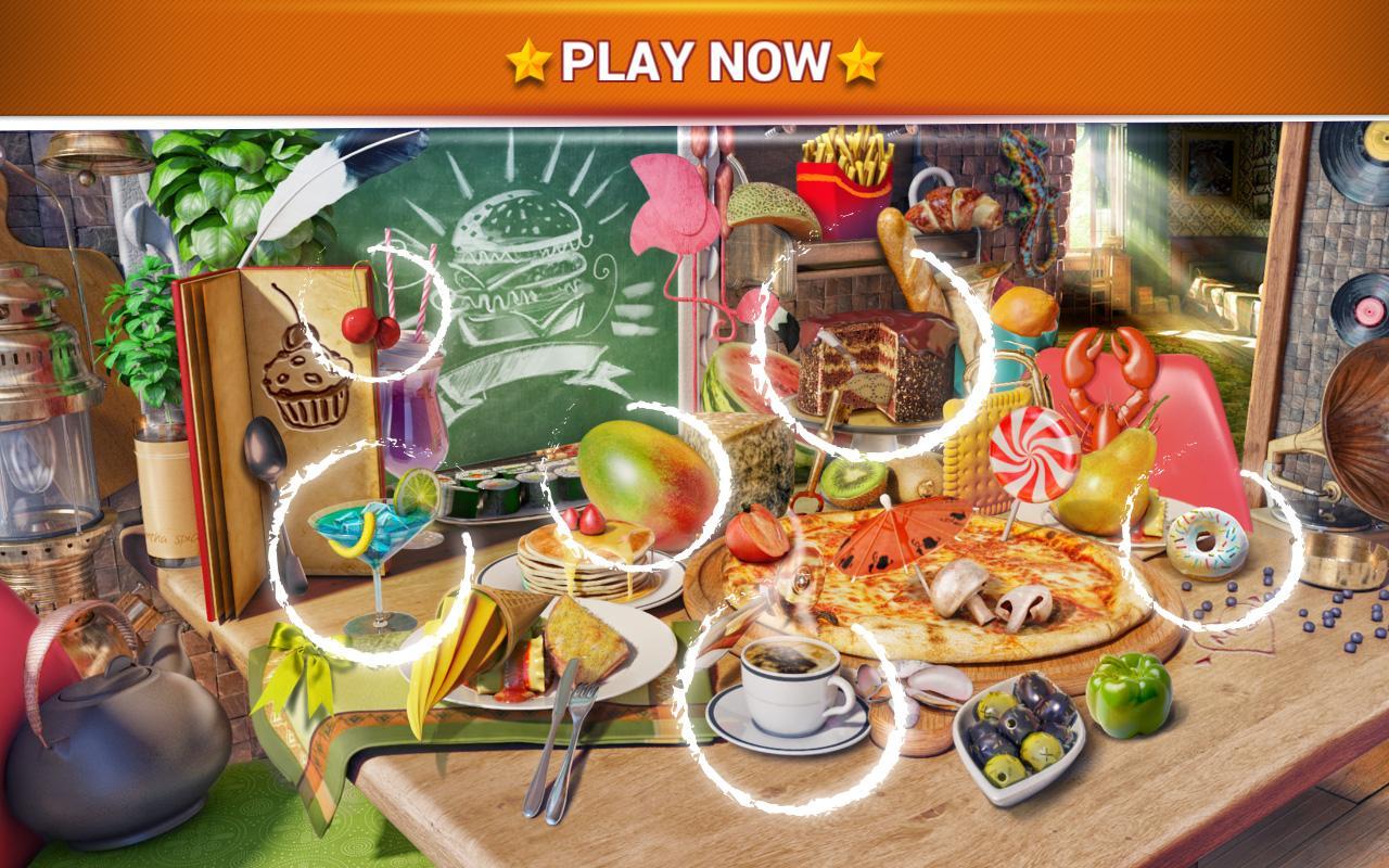 4-Hidden Objects Food