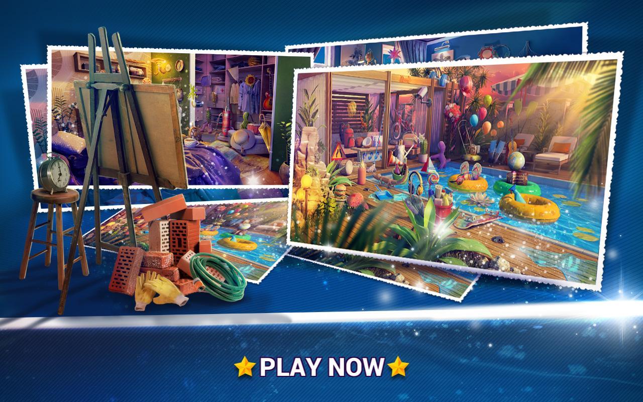 4-Hidden Objects House Cleaning