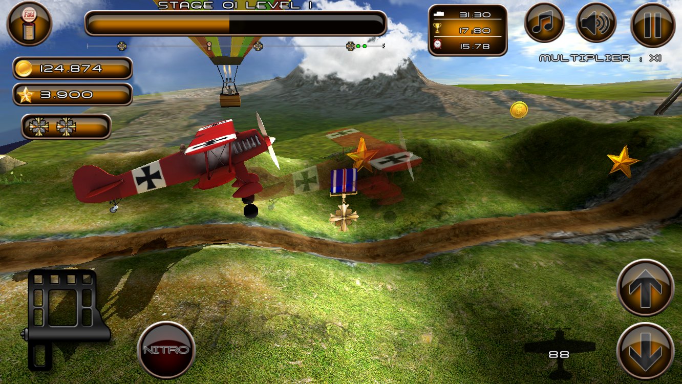 2-Hill Climb Fly Racing