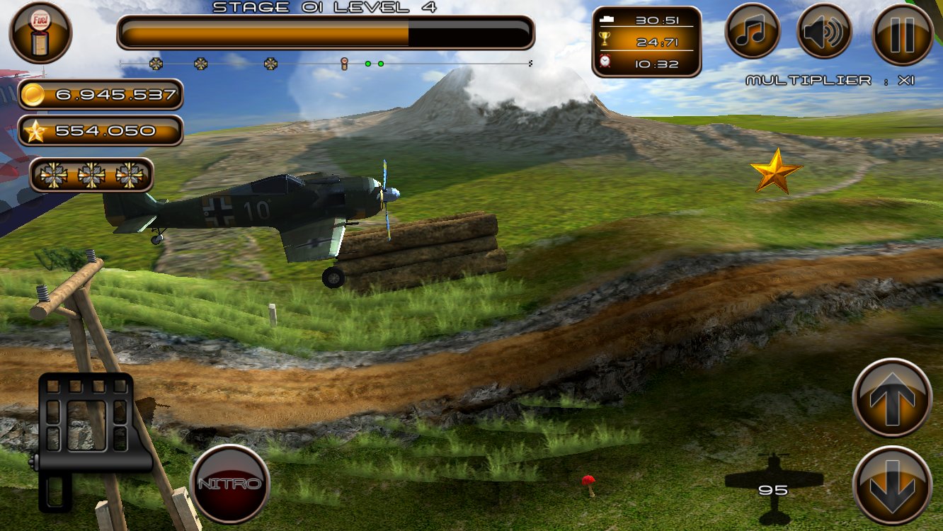 4-Hill Climb Fly Racing