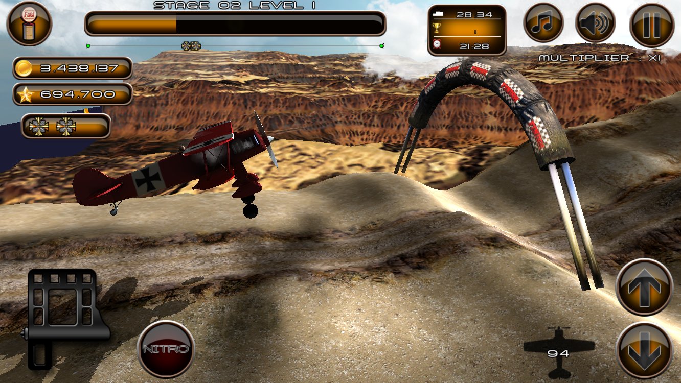 8-Hill Climb Fly Racing