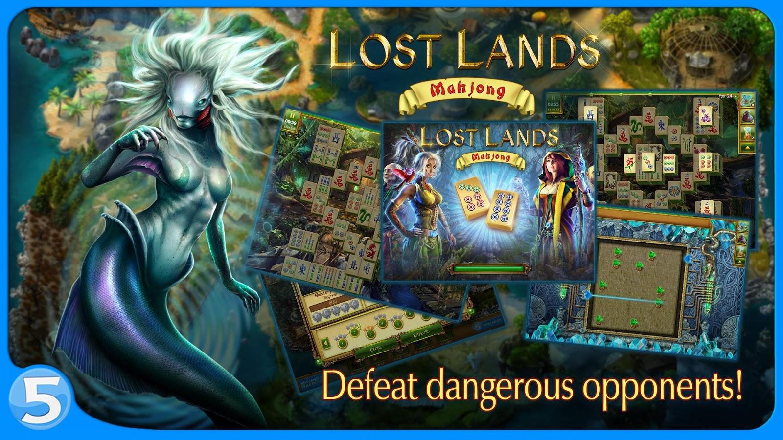4-Lost Lands: Mahjong Premium