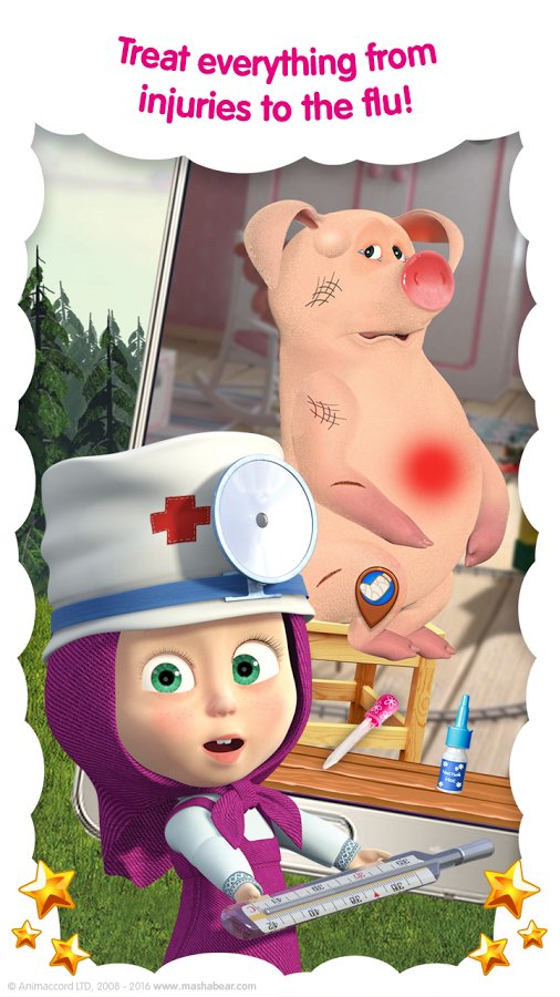 2-Masha and the Bear: Vet Clinic