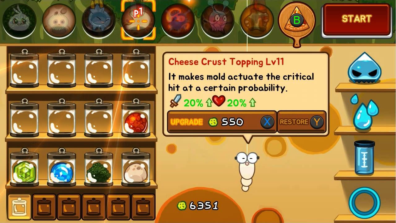 4-Mold on Pizza Deluxe