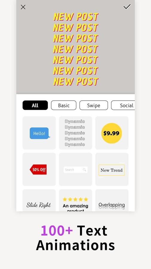 3-Mostory: insta animated story editor for Instagram