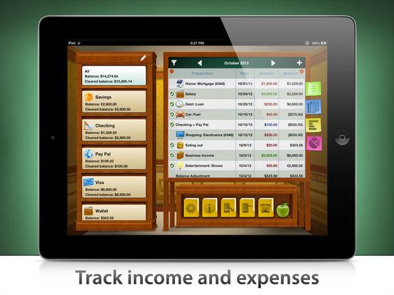 2-My finances with Checkbook HD
