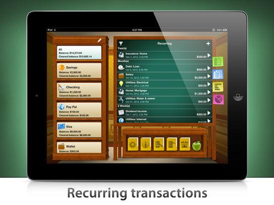 5-My finances with Checkbook HD
