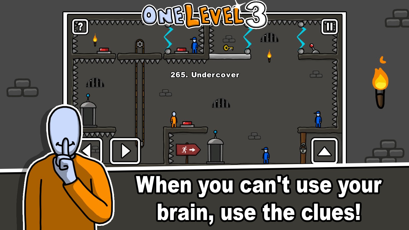 5-One Level 3: Stickman Jailbreak