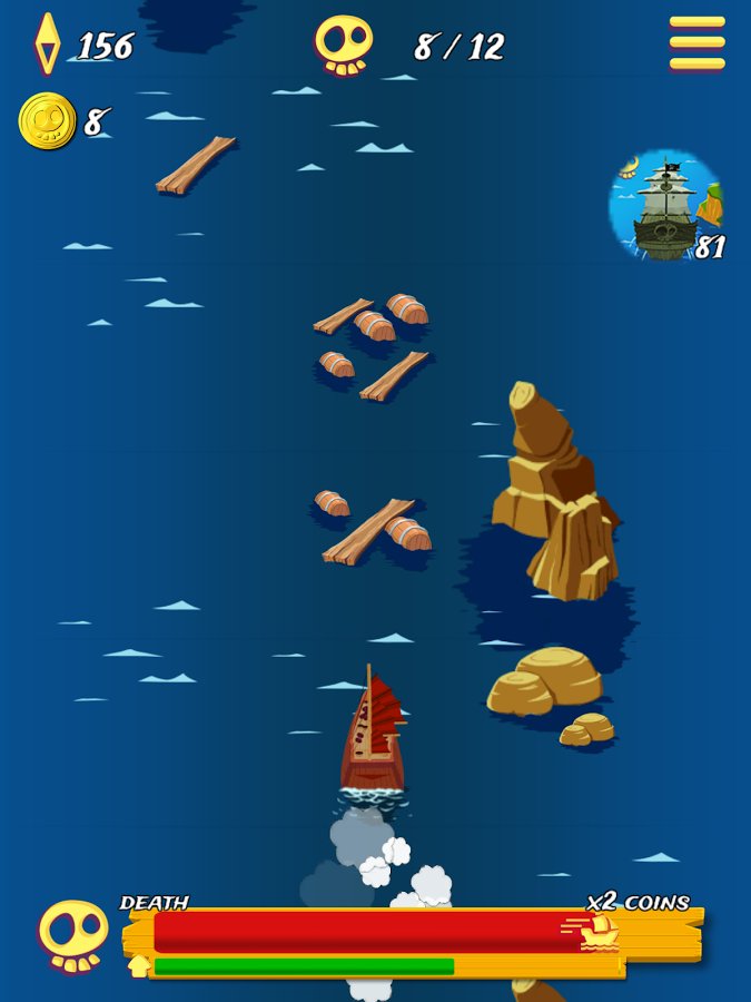 10-Pirate Ships - Sailing Endless