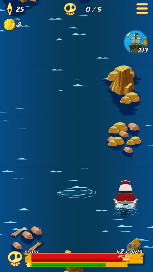 4-Pirate Ships - Sailing Endless