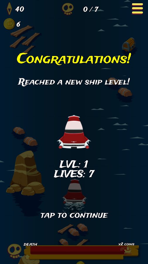 5-Pirate Ships - Sailing Endless