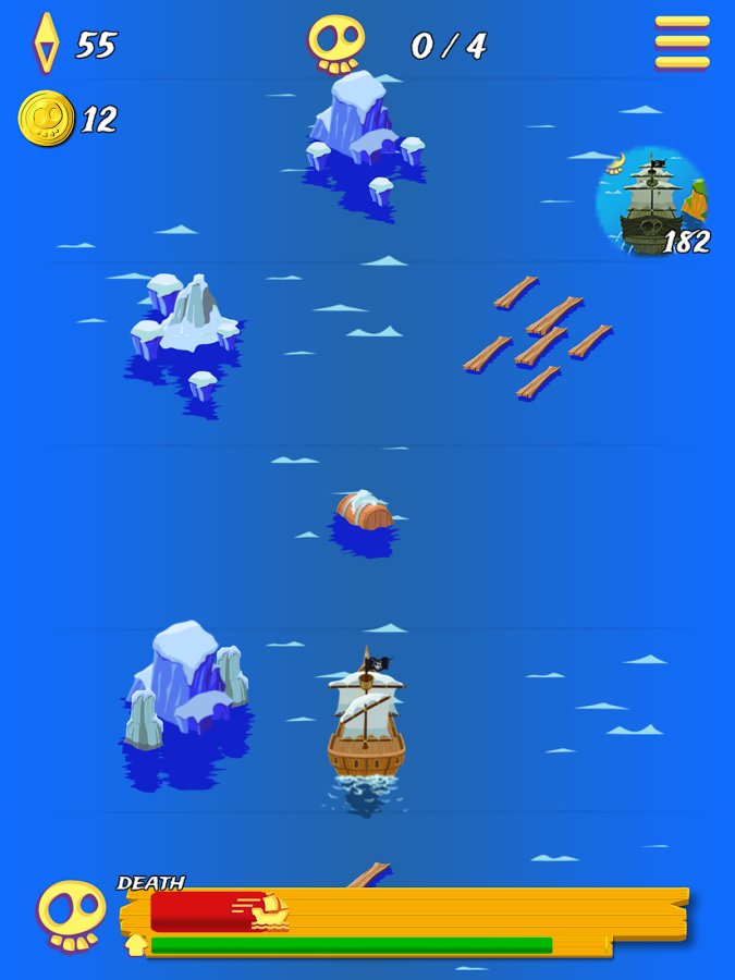 9-Pirate Ships - Sailing Endless