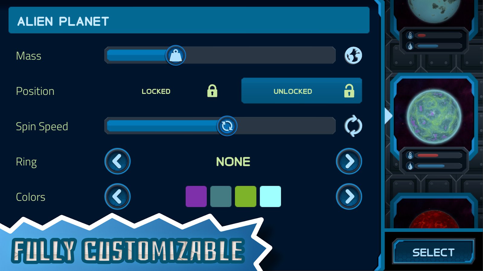 4-Pocket Universe - a 3D Gravity Sandbox