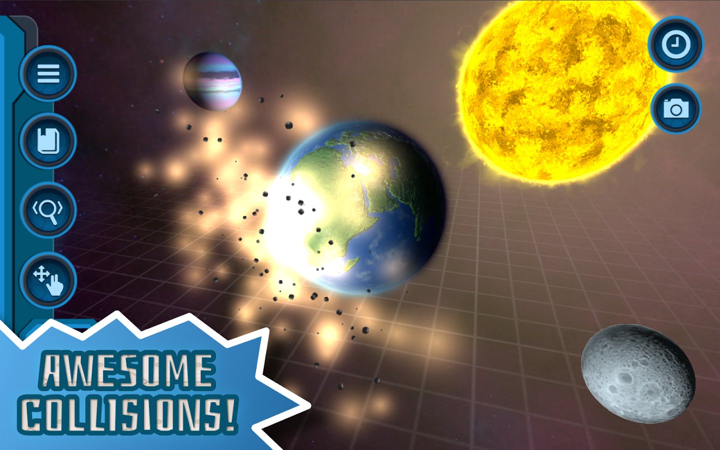 6-Pocket Universe - a 3D Gravity Sandbox