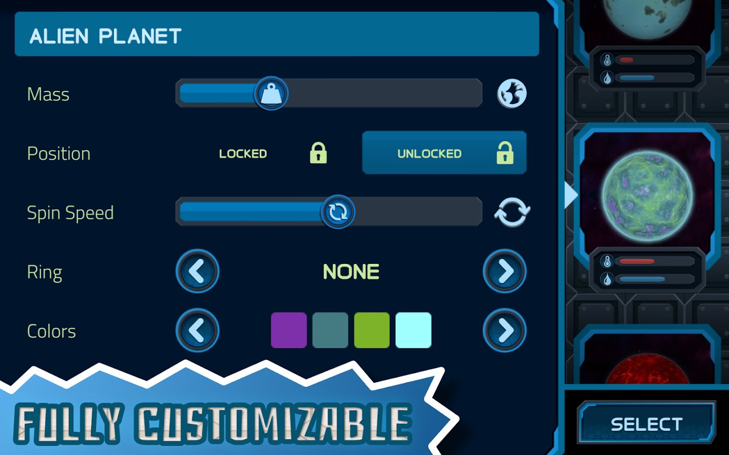 9-Pocket Universe - a 3D Gravity Sandbox