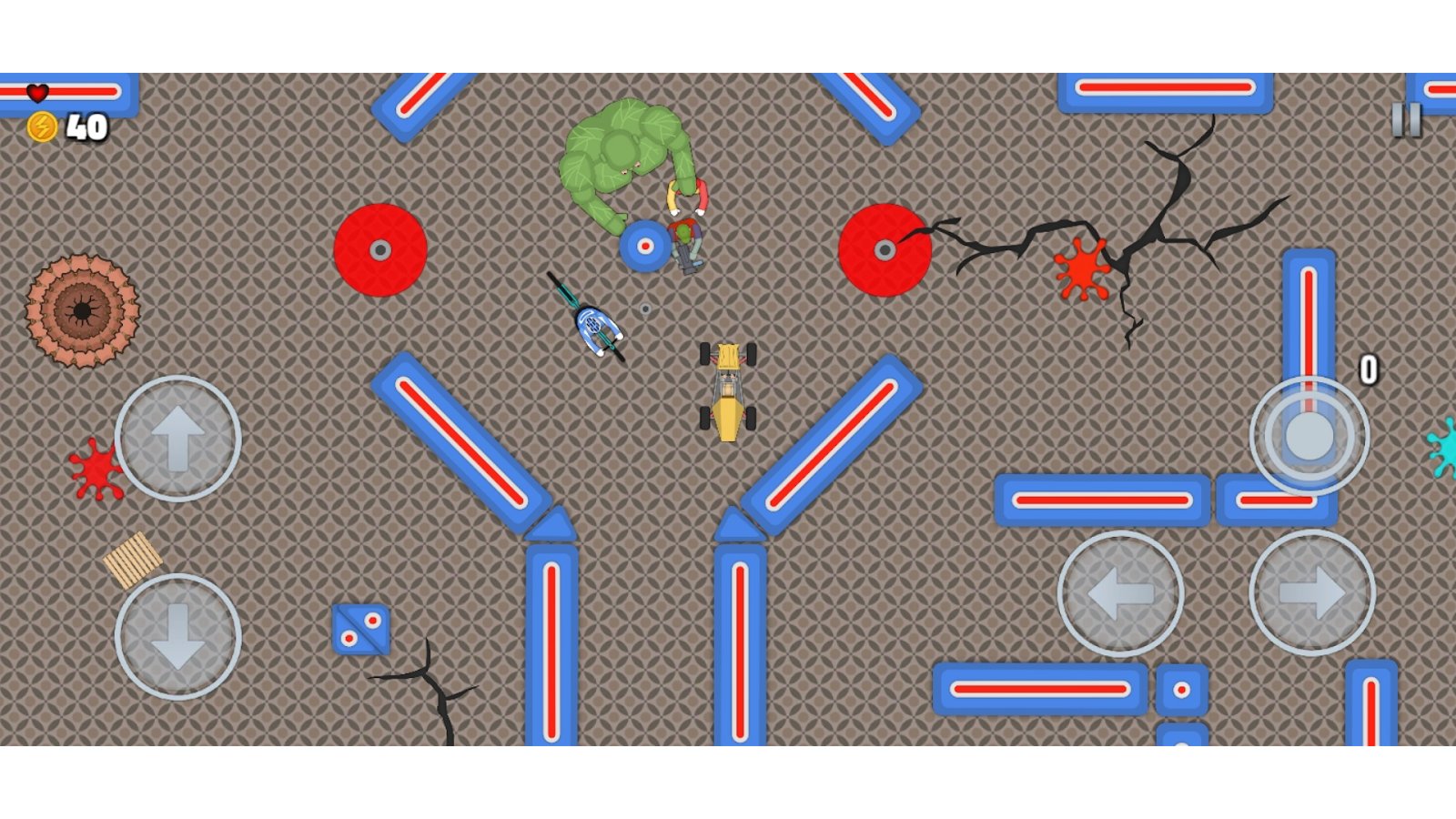 1-Scrubber dryer: Supermarket