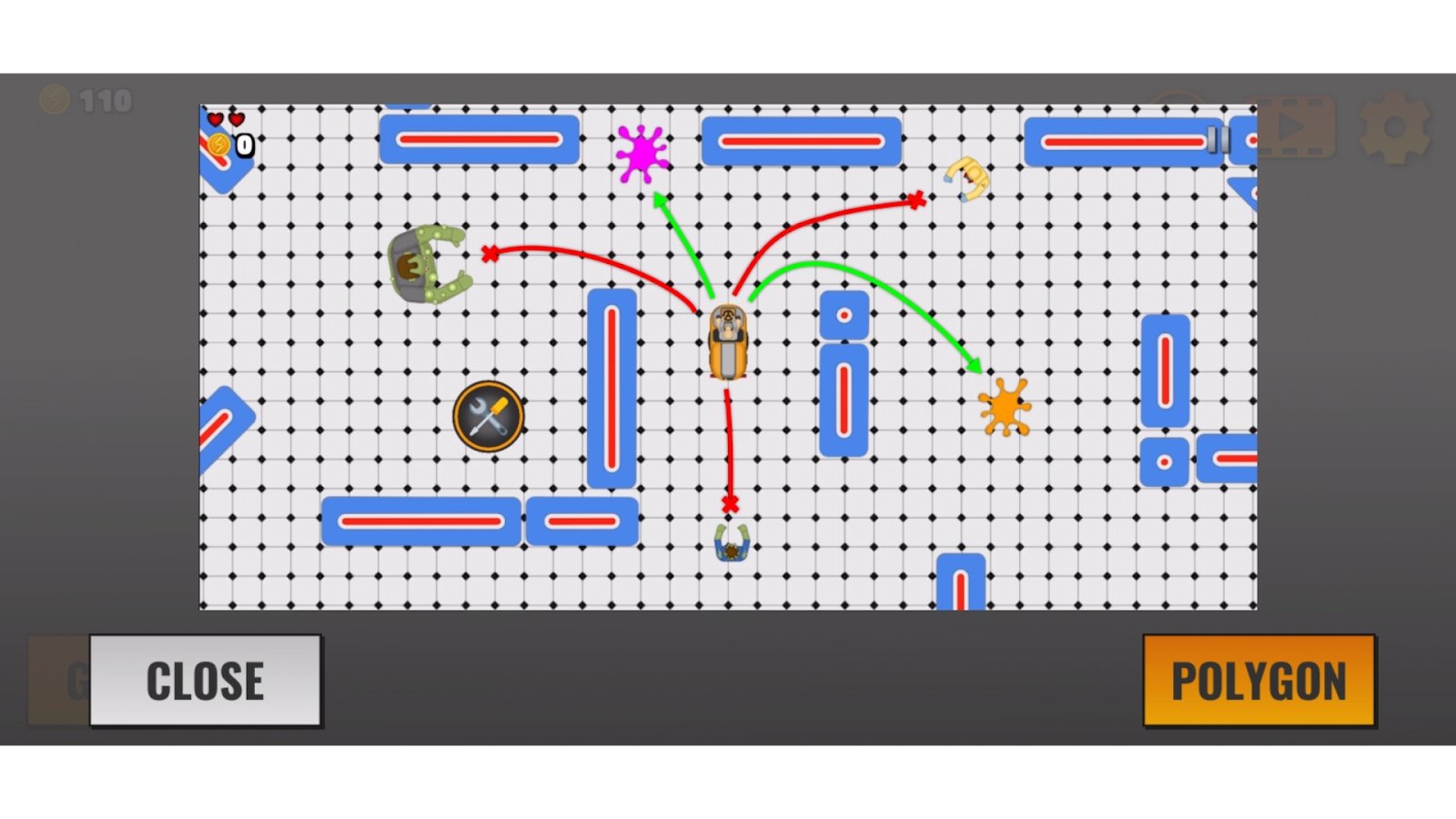 3-Scrubber dryer: Supermarket