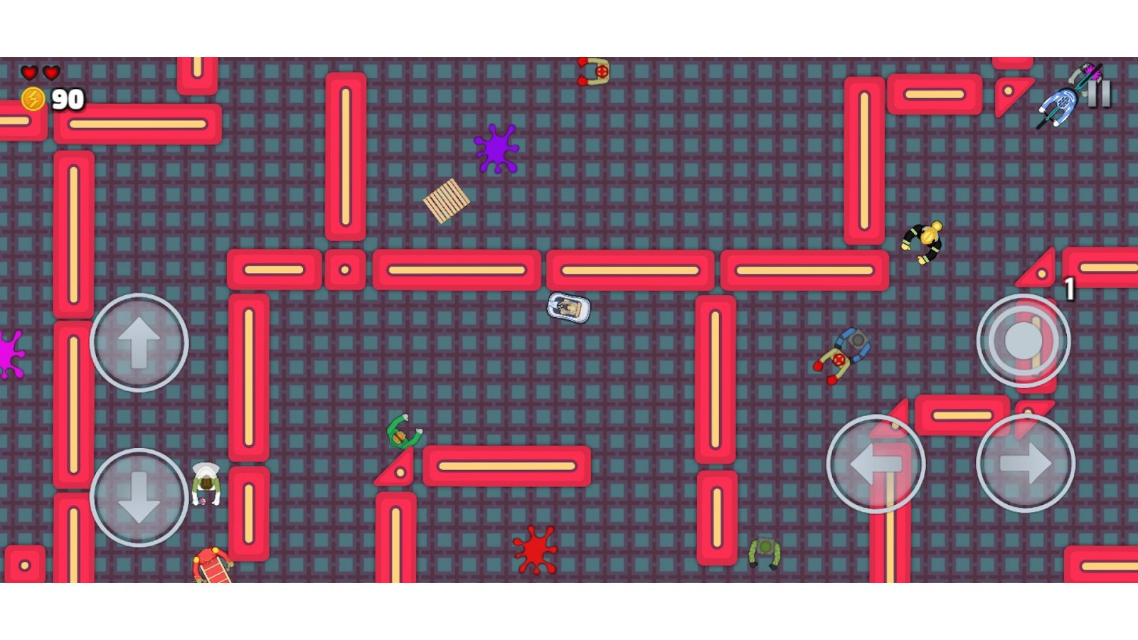 5-Scrubber dryer: Supermarket