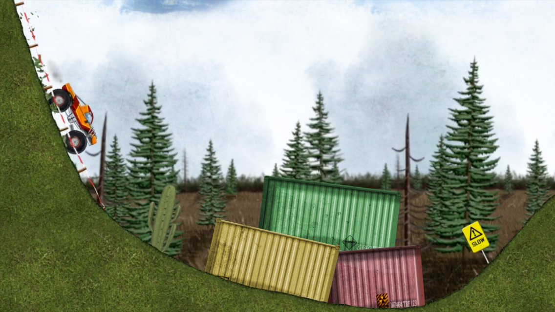 1-Stickman Downhill Monstertruck