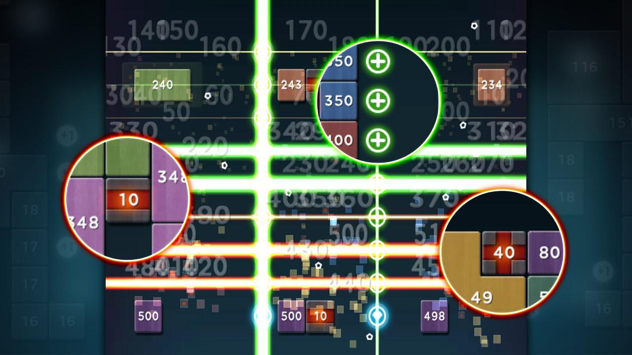 8-Swipe Brick Breaker: The Blast