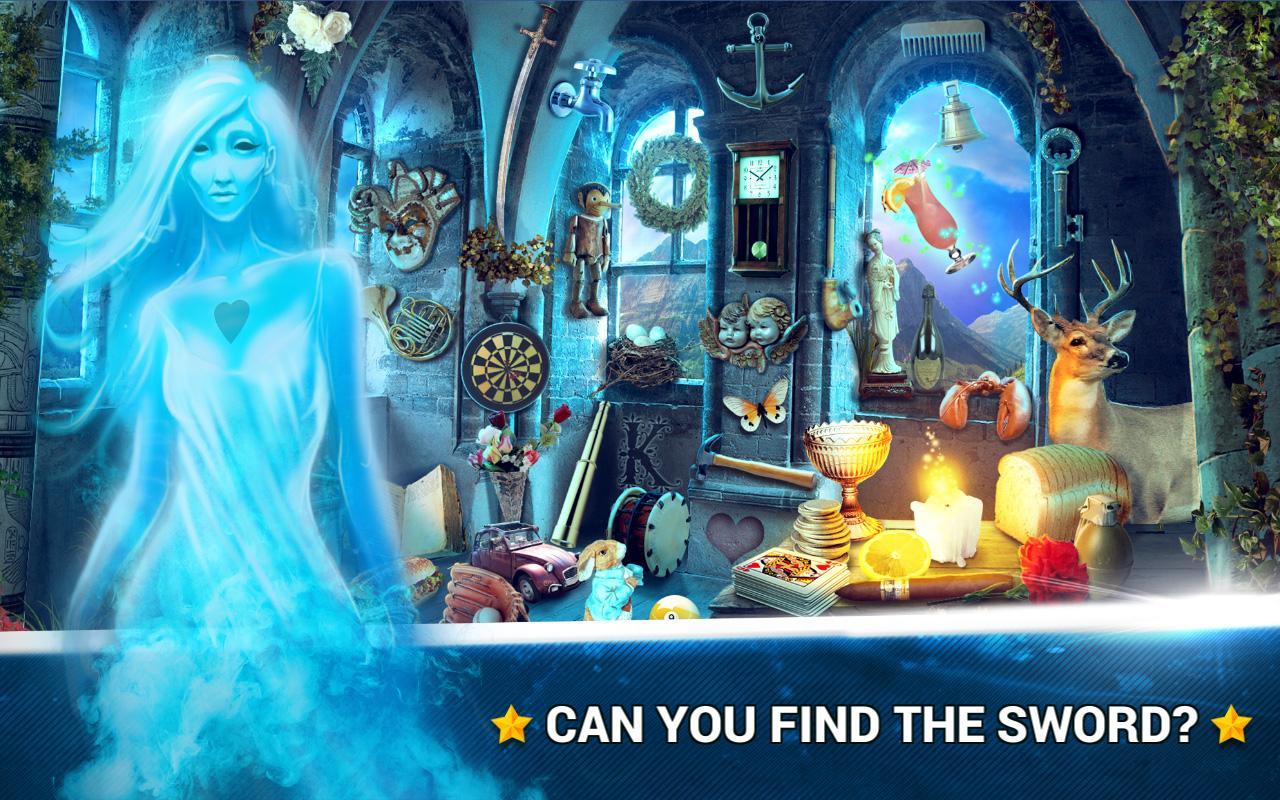 1-The enchanted Castle - hidden objects