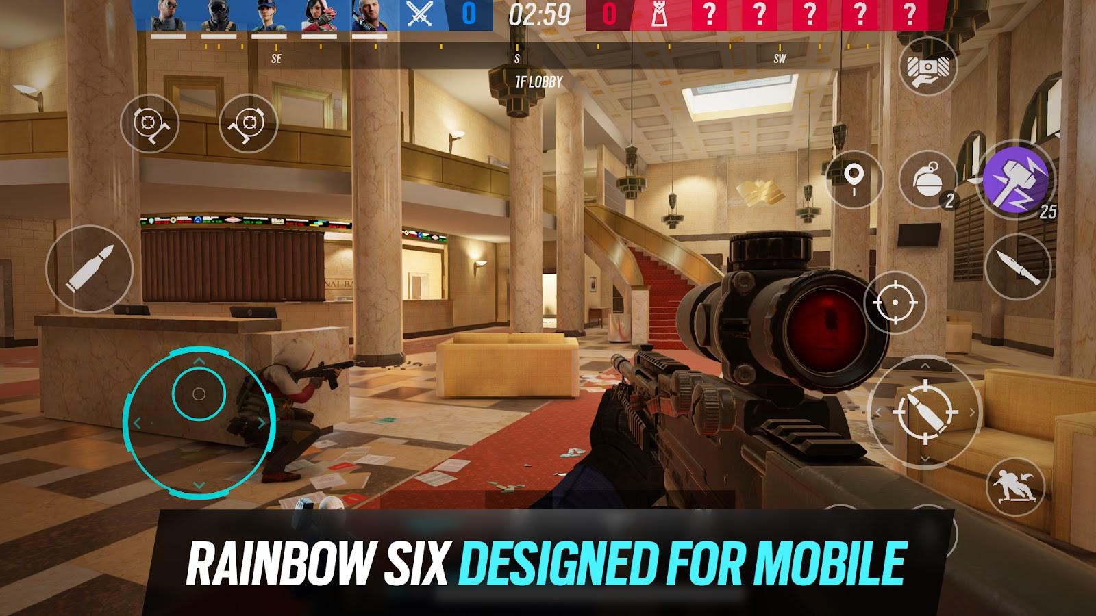 2-Tom Clancy’s Rainbow Six Mobile