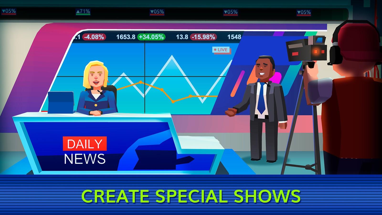 3-TV Empire Tycoon - Idle Management Game